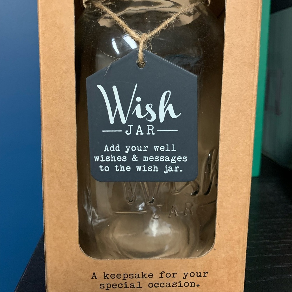 Brand new wishing jar gift